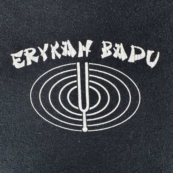 Erykah Badu Hip Hop Is Bigger Than The Government Concert Tee Small Black R&B - Picture 4 of 8